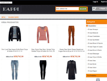 Tablet Screenshot of kappi.se